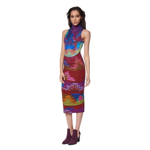 Mara Hoffman Dresses & Skirts - Mara Hofffman Radial Turtleneck Dress